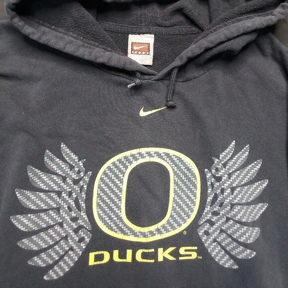 Nike Other - Vintage Y2K Oregon Ducks Hoodie Sweatshirt Mid Swoosh Travis Scott